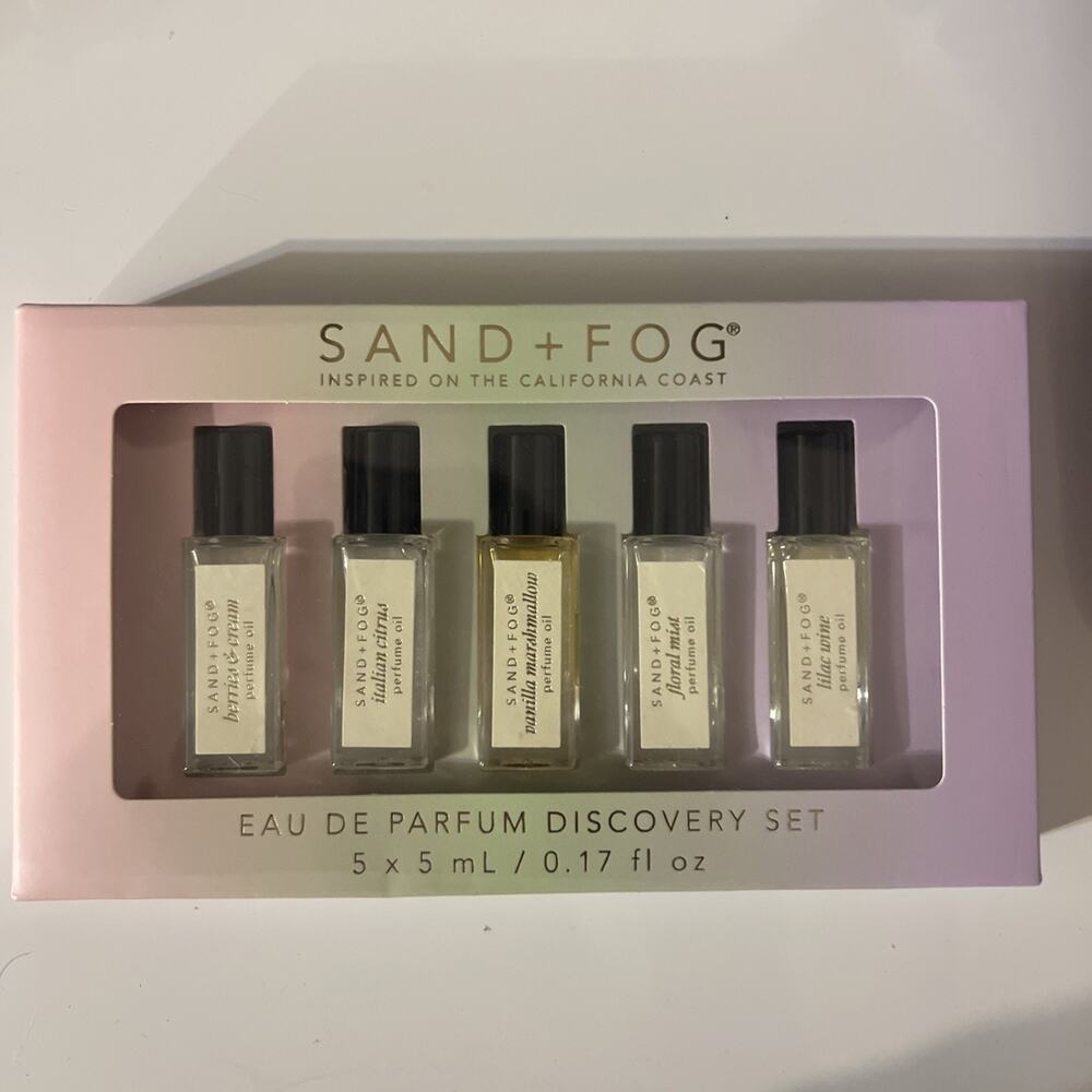 SAND + FOG INSPIRED ON THE CALIFORNIA COAST LINE EAU DE PARFUM DISCOVERY SET